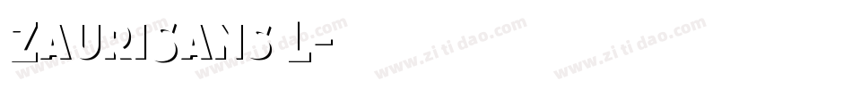 ZauriSans L转换器字体转换